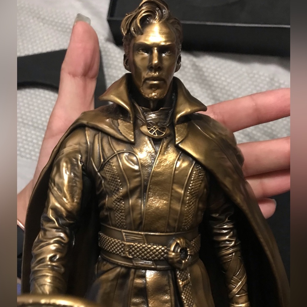 Dr. Strange Marvel statue figure, bronze